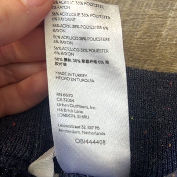 Anthropologie Daily Practice Navy Cozy Pants Size Large - Picture 5 of 7